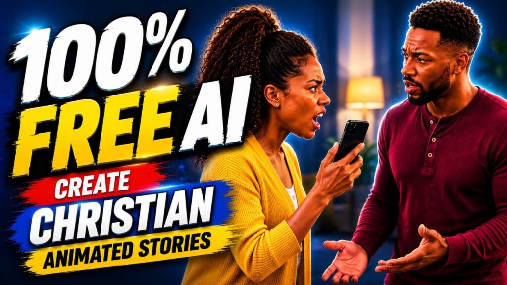 How to Create Christian Animated Stories with FREE AI (Complete Beginner Guide)