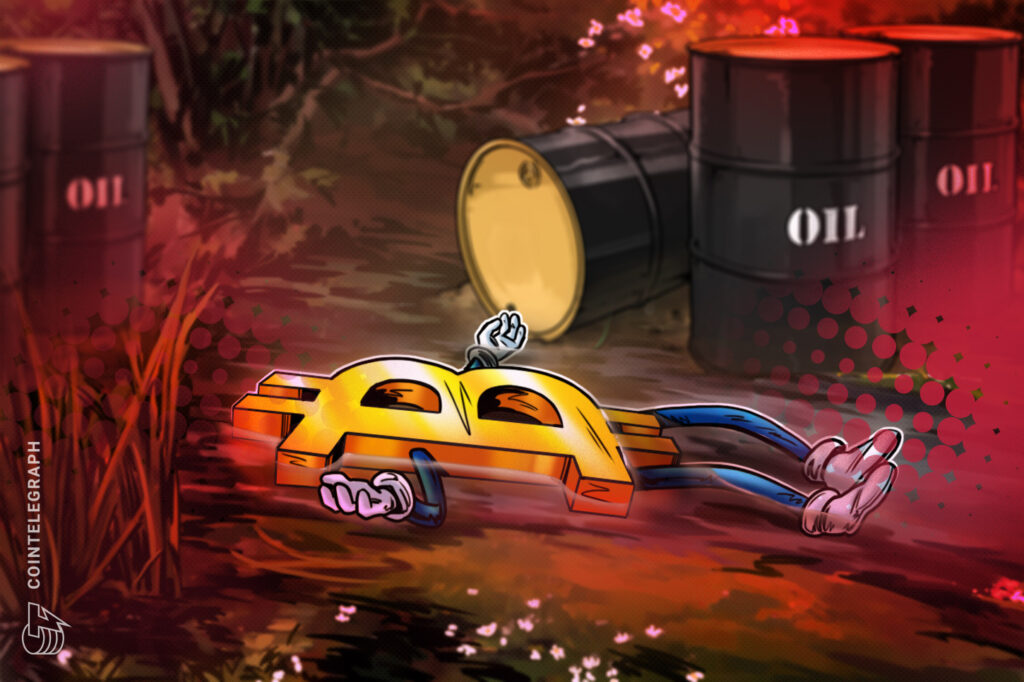 Bitcoin Battles Downside as Iran Ceasefire Failure Sends Oil Past $75 Cointelegraph