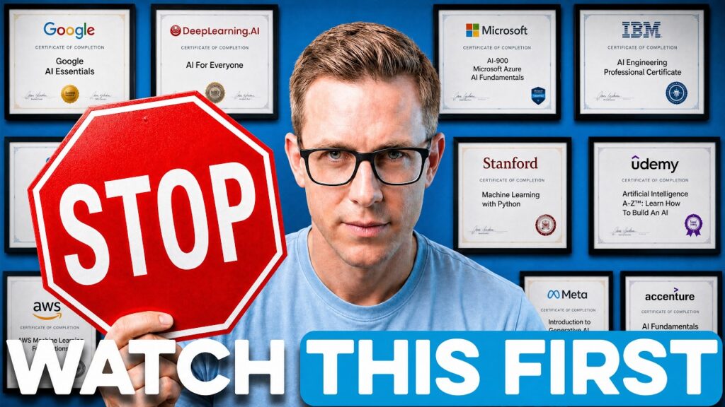 STOP Buying AI Certifications Until You Watch This