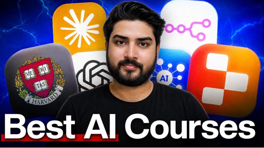 Top FREE AI Courses to Master AI in 2026🔥