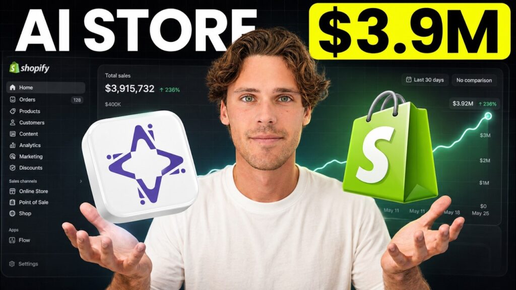 $3.9M with a.i. dropshipping (free method) literally just copy my store.