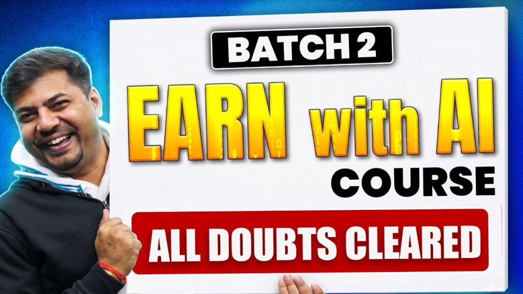 AI Income Mastery Course Batch 2 All Doubts Cleared  | Earn with AI | Harsh Sir