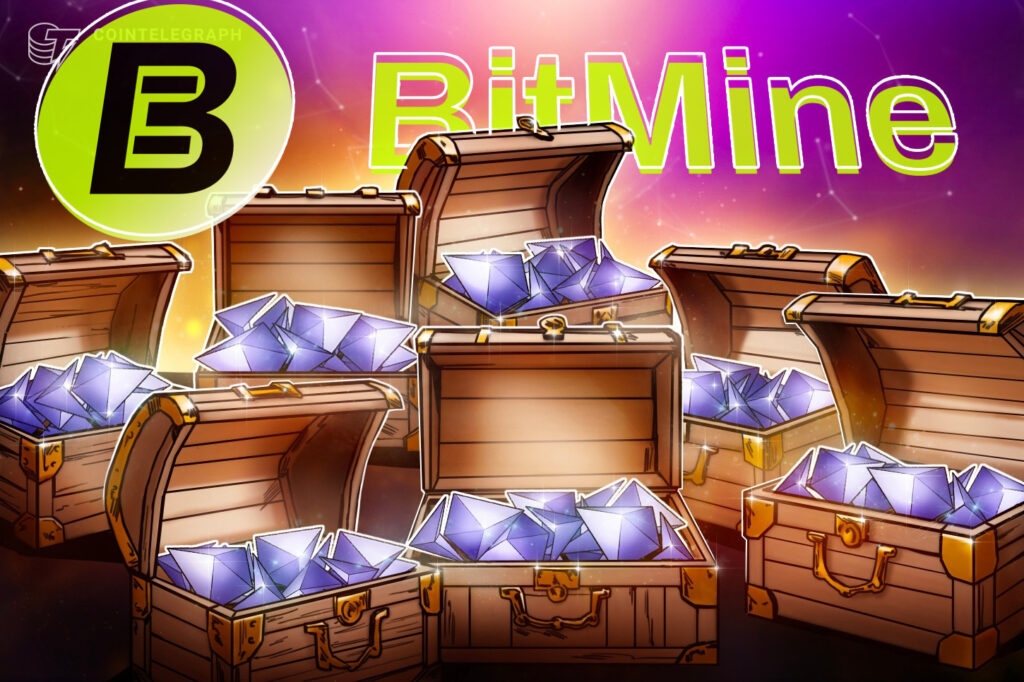 Bitmine Stakes 5M ETH as Treasury Holdings Reach $15.8B Cointelegraph