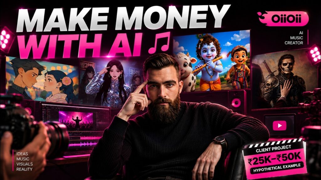 Can You Make Money With AI Music Videos? I Tried It with OiiOii Ai
