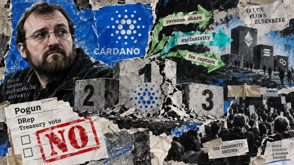 Charles Hoskinson says Cardano no longer comes first Charles Hoskinson says Cardano no longer comes first