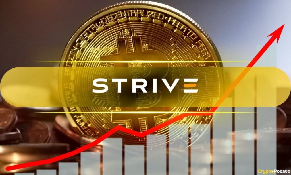 Strive’s Bitcoin Stash Hits Major Milestone as Buying Spree Continues Strive’s Bitcoin Stash Hits Major Milestone as Buying Spree Continues